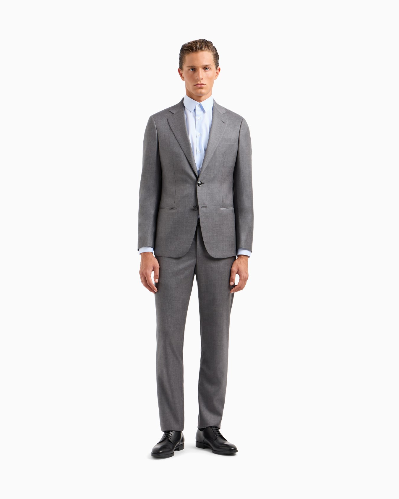EMPORIO ARMANI BLUE LINE スーツベスト グレー EMPORIO ARMANI BLUE