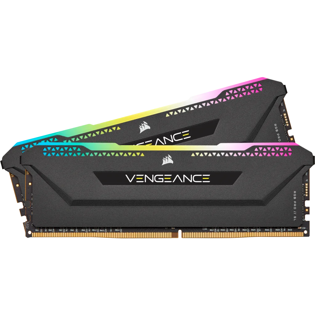 VENGEANCE RGB PRO SL 32GB (2x16GB) DDR4 DRAM 3200MHz C16 Memory