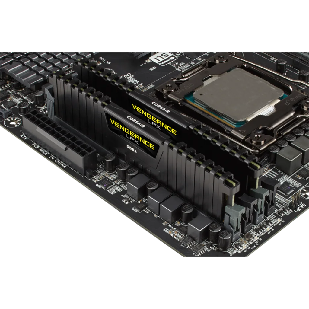 VENGEANCE® LPX 16GB (2 x 8GB) DDR4 DRAM 2400MHz C16 Memory Kit - Black