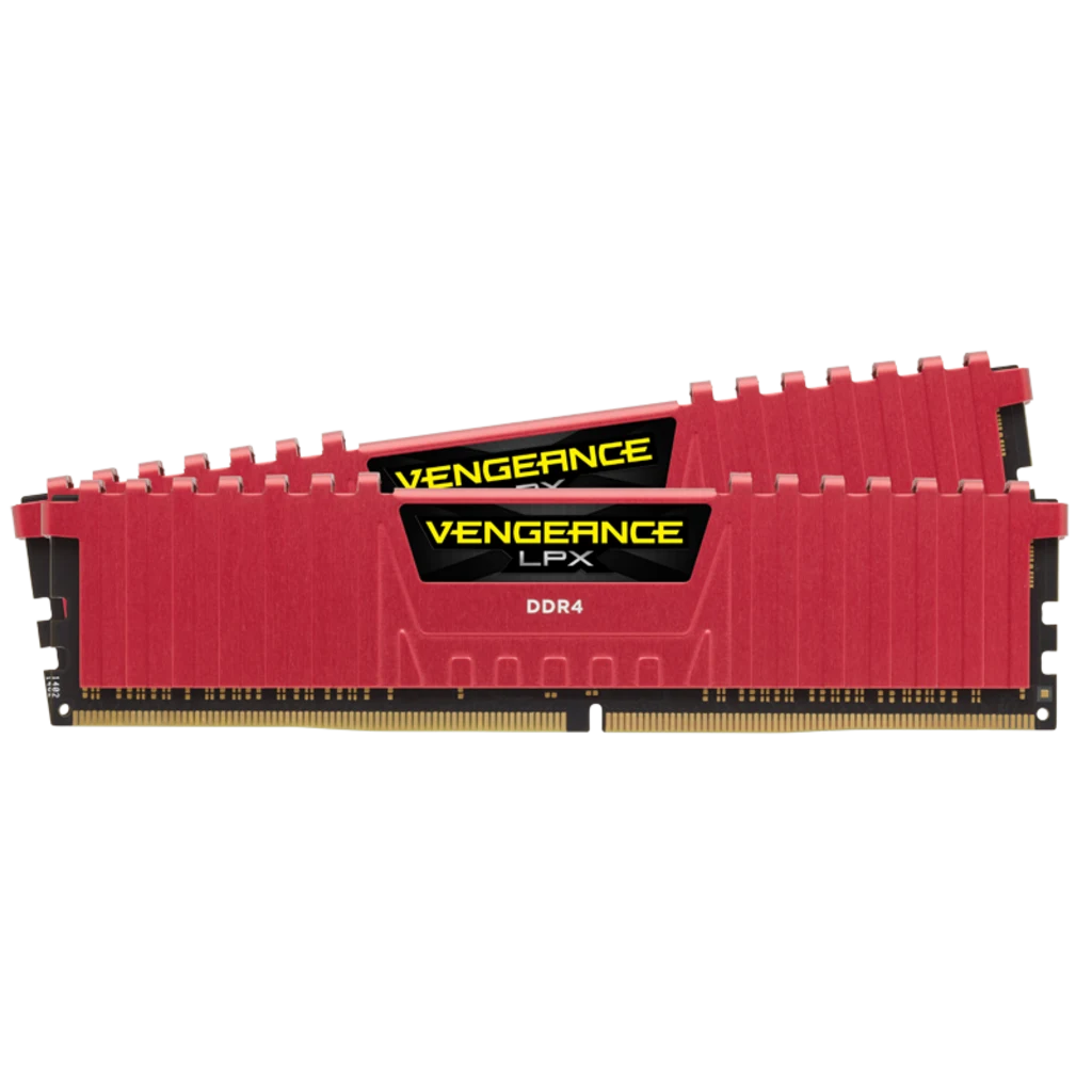 VENGEANCE® LPX 16GB (2 x 8GB) DDR4 DRAM 2666MHz C16 Memory Kit - Red