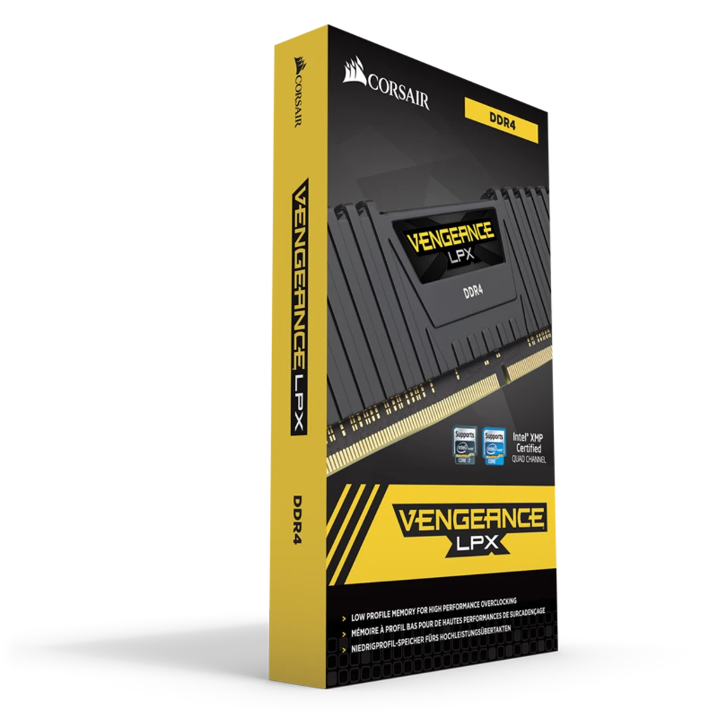 VENGEANCE® LPX 32GB (4 x 8GB) DDR4 DRAM 4266MHz C18 Memory Kit - Black