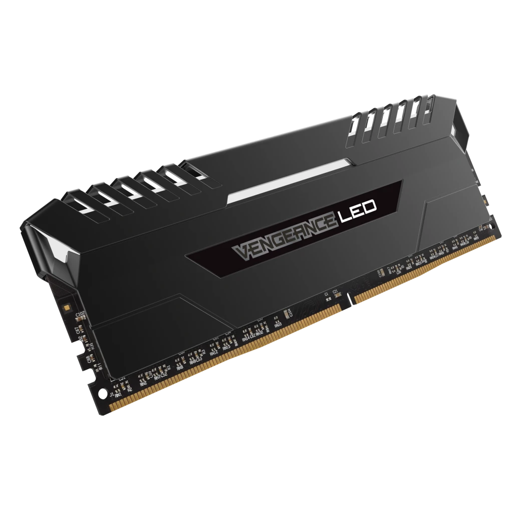 VENGEANCE® LED 32GB (2 x 16GB) DDR4 DRAM 2666MHz C16 Memory Kit