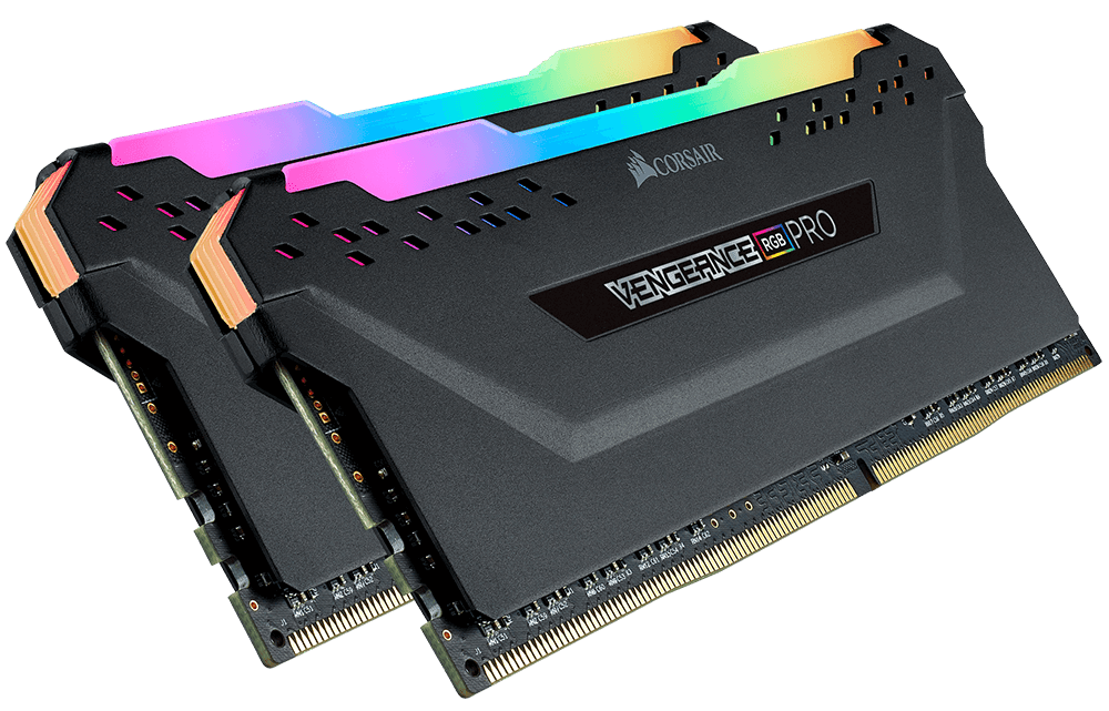 VENGEANCE® RGB PRO 32GB (2 x 16GB) DDR4 DRAM 2666MHz C16 Memory