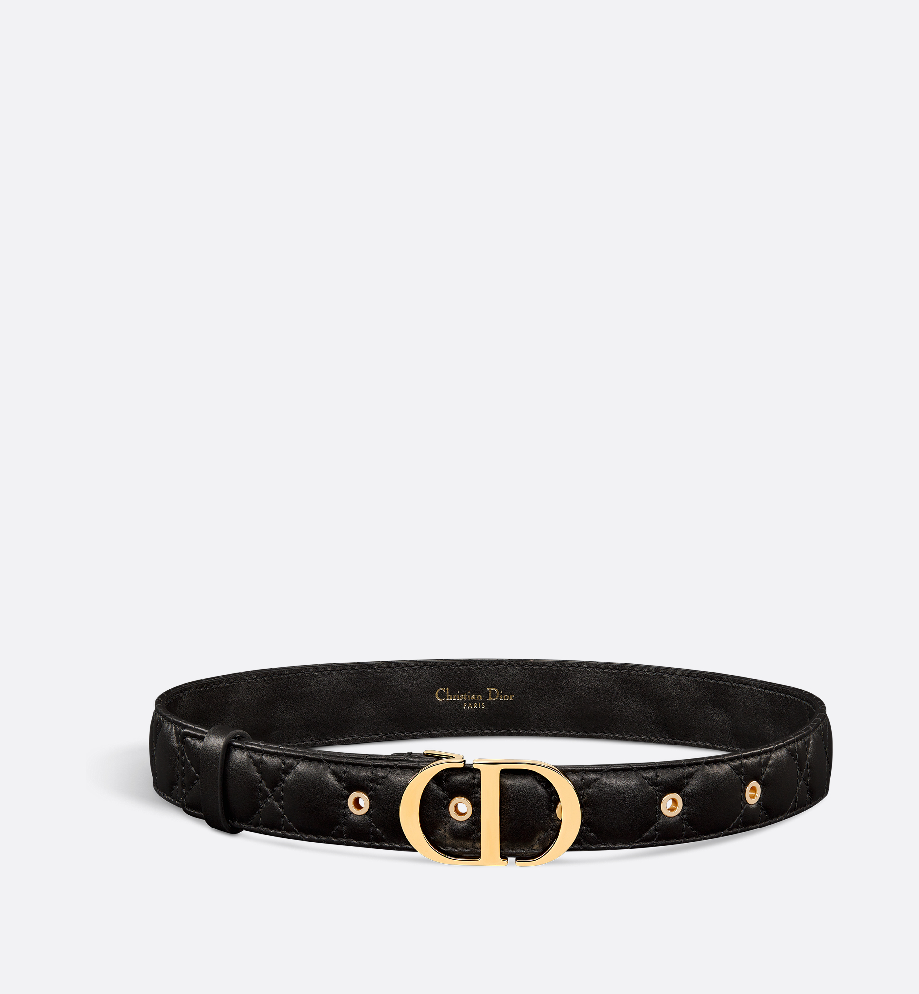 DIOR | 30 Montaigne ベルト 30mm カナージュ カーフスキン