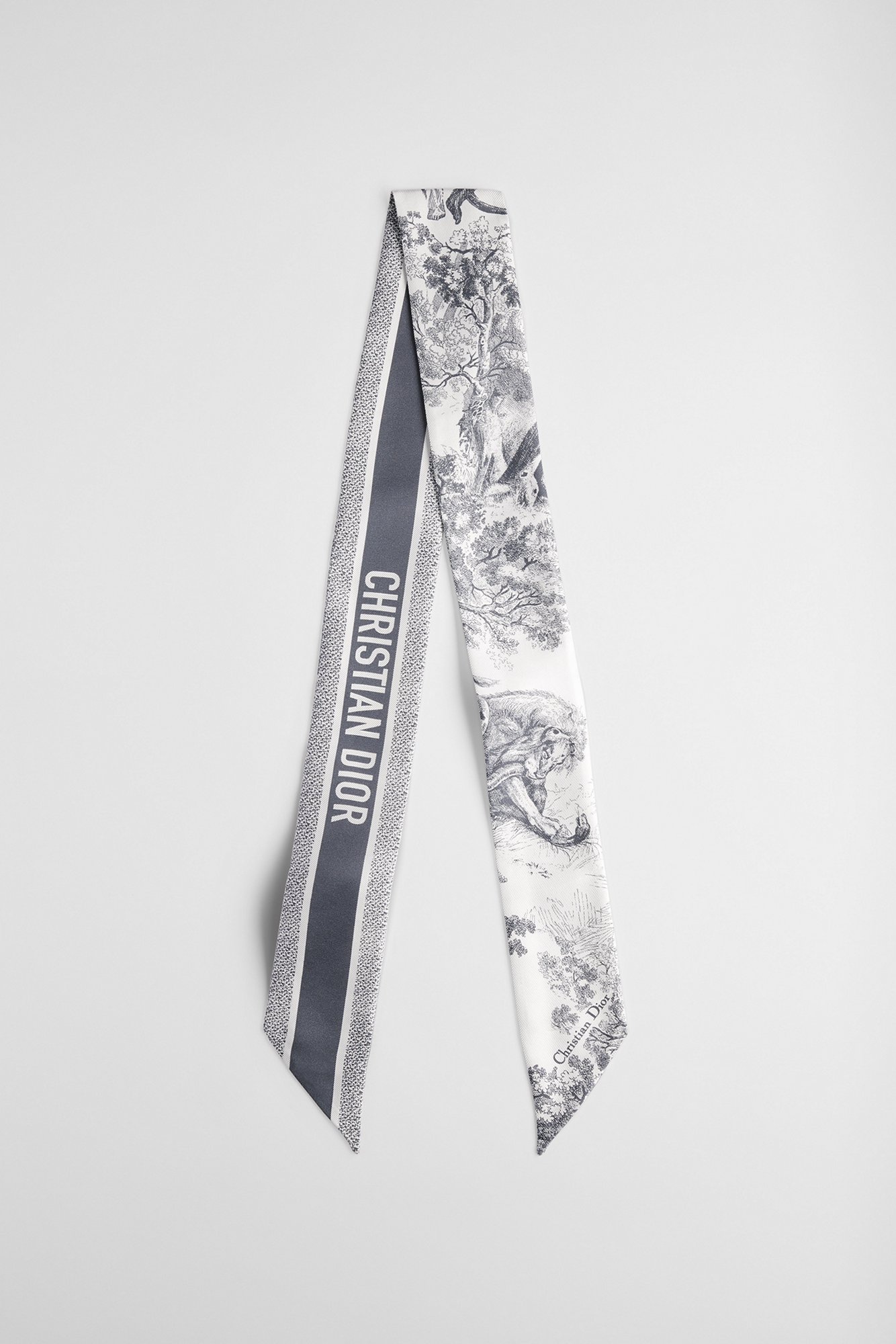 DIOR | Newspaper ミッツァ スカーフ シルクツイル