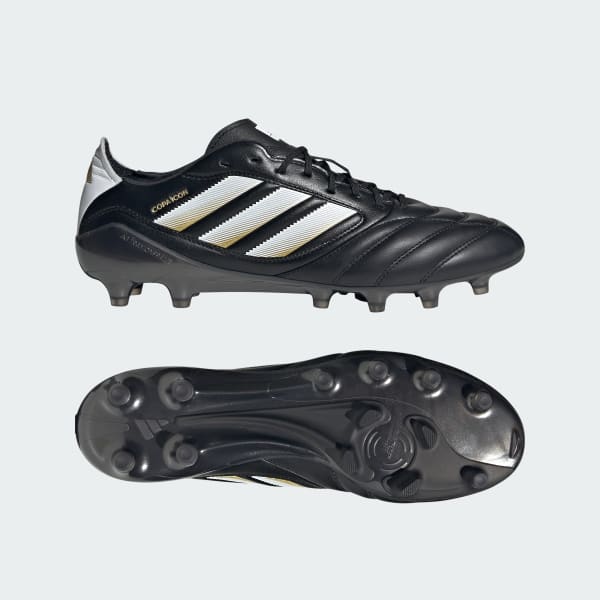 adidas Copa Icon 2 Firm Ground Soccer Cleats - Black | Free