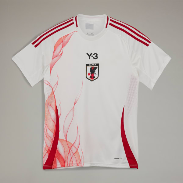 adidas Japan x Y-3 24 Away Jersey - White | Free Shipping with adiClub
