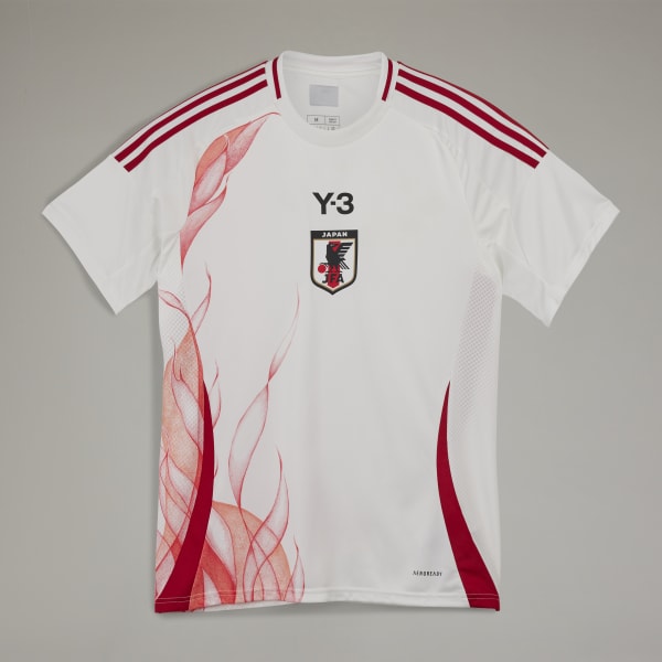 adidas Japan x Y-3 24 Away Jersey - White | Free Shipping with adiClub
