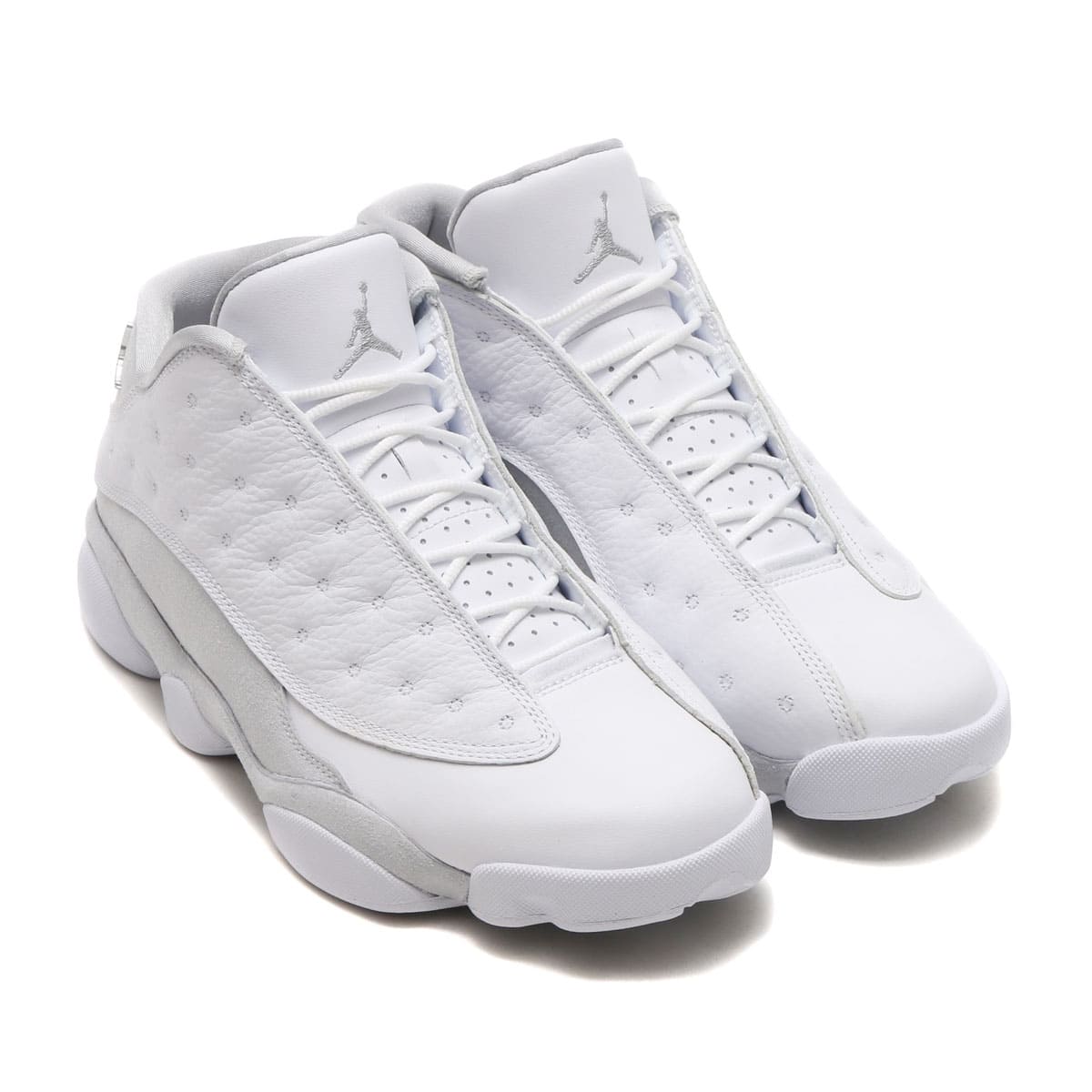 JORDAN BRAND AIR JORDAN 13 RETRO LOW WHITE/METALLIC SILVER-PURE