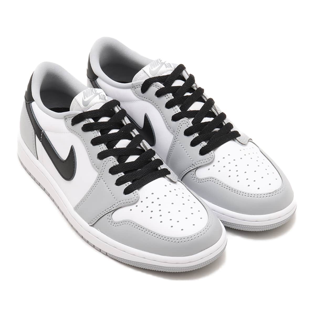 JORDAN BRAND AIR JORDAN 1 RETRO LOW OG WHITE/BLACK-WOLF GREY