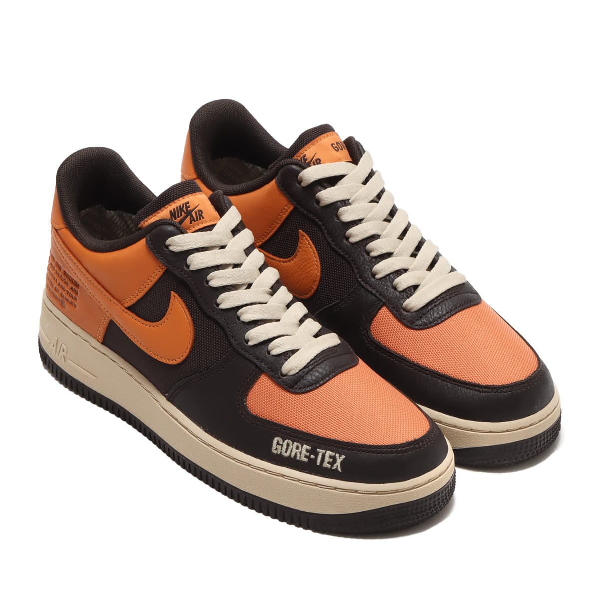 NIKE AIR FORCE 1 GTX VELVET BROWN/HOT CURRY-RATTAN 21HO-I（ナイキ