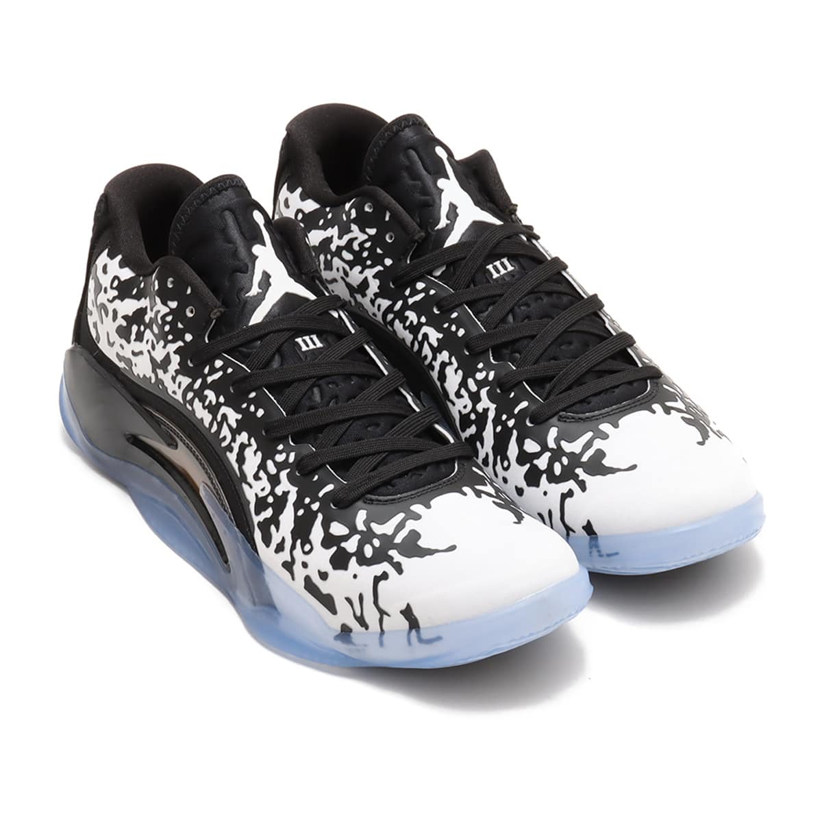 JORDAN BRAND JORDAN ZION 3 PF BLACK/WHITE-LASER ORANGE-CITRON