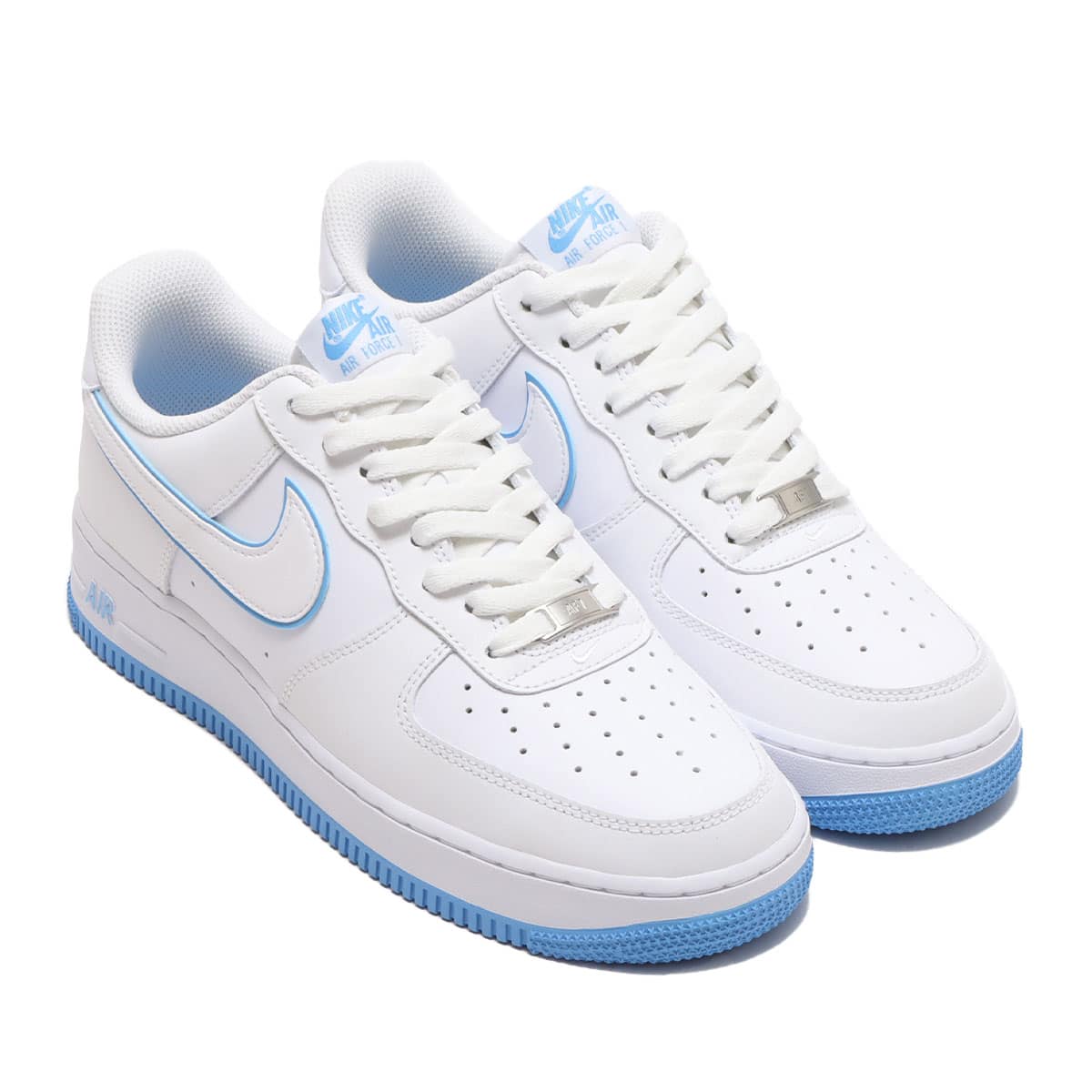 NIKE AIR FORCE 1 '07 WHITE/UNIVERSITY BLUE-WHITE 23FA-I（ナイキ