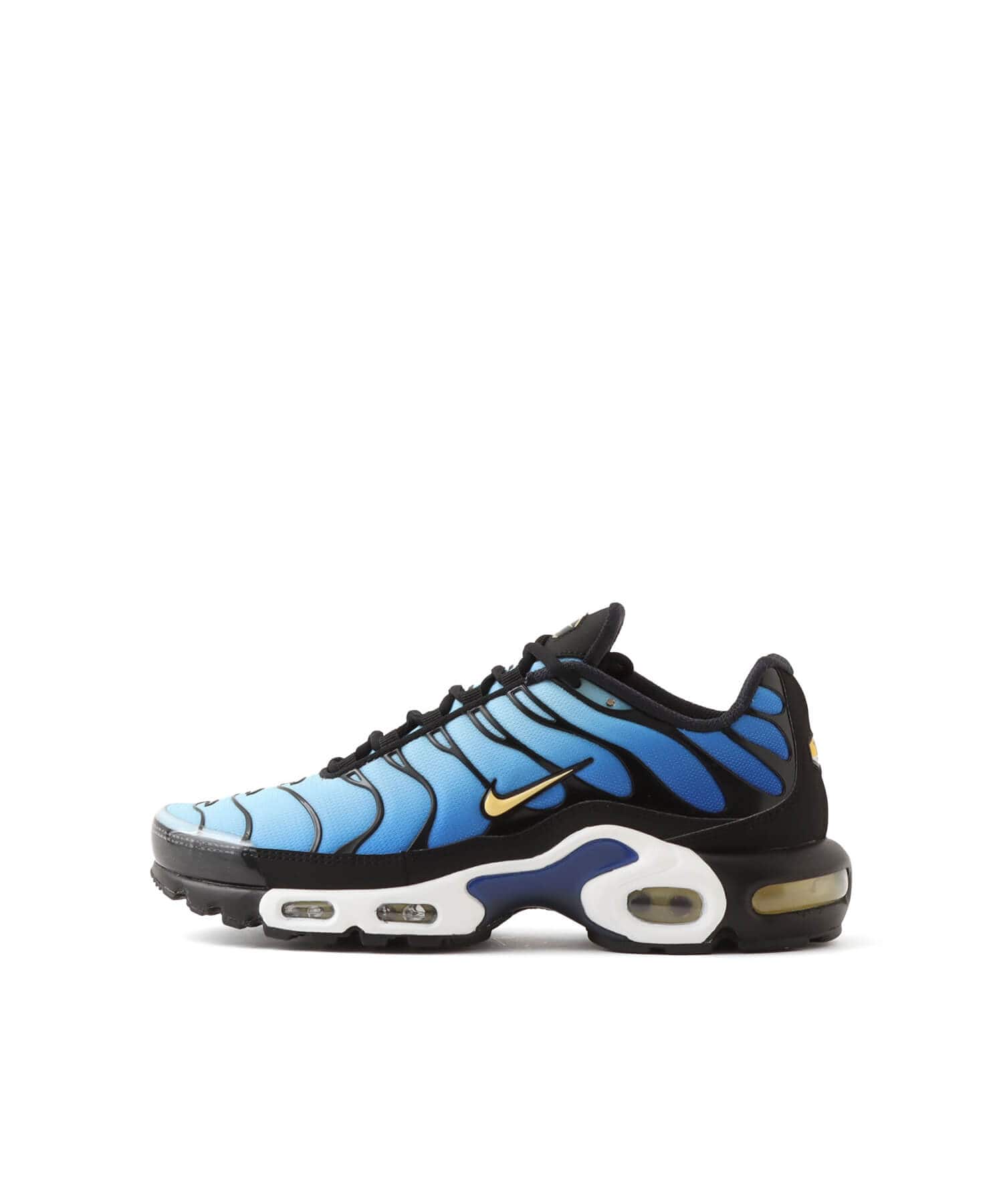 NIKE AIR MAX PLUS OG BLACK/CHAMOIS-SKY BLUE-HYPER BLUE（ナイキ