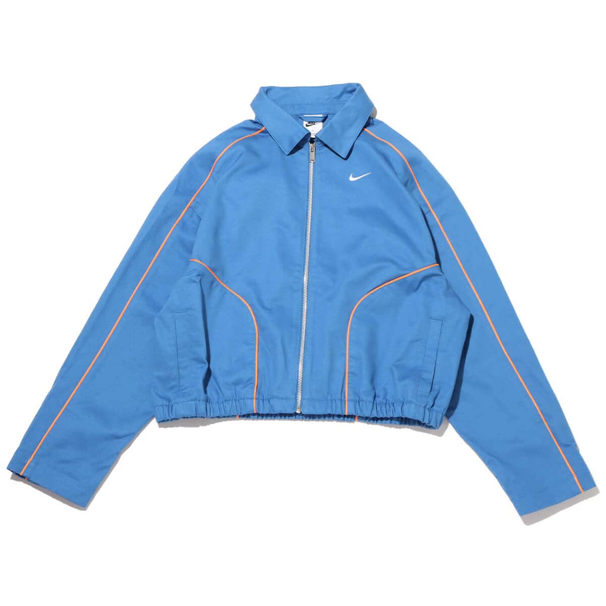 NIKE AS W NSW STREET WVN JKT STAR BLUE/BRIGHT MANDARIN/WHITE 24SP