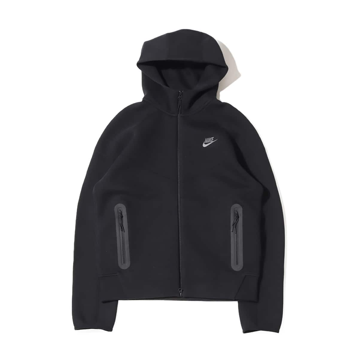 NIKE AS M NK TCH FLC FZ WR HOODIE BLACK/BLACK 24SP-I（ナイキ