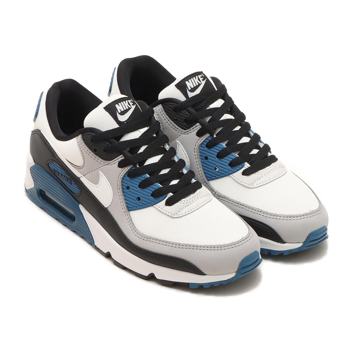 NIKE AIR MAX 90 LT SMOKE GREY/SUMMIT WHITE-BLACK（ナイキ エア