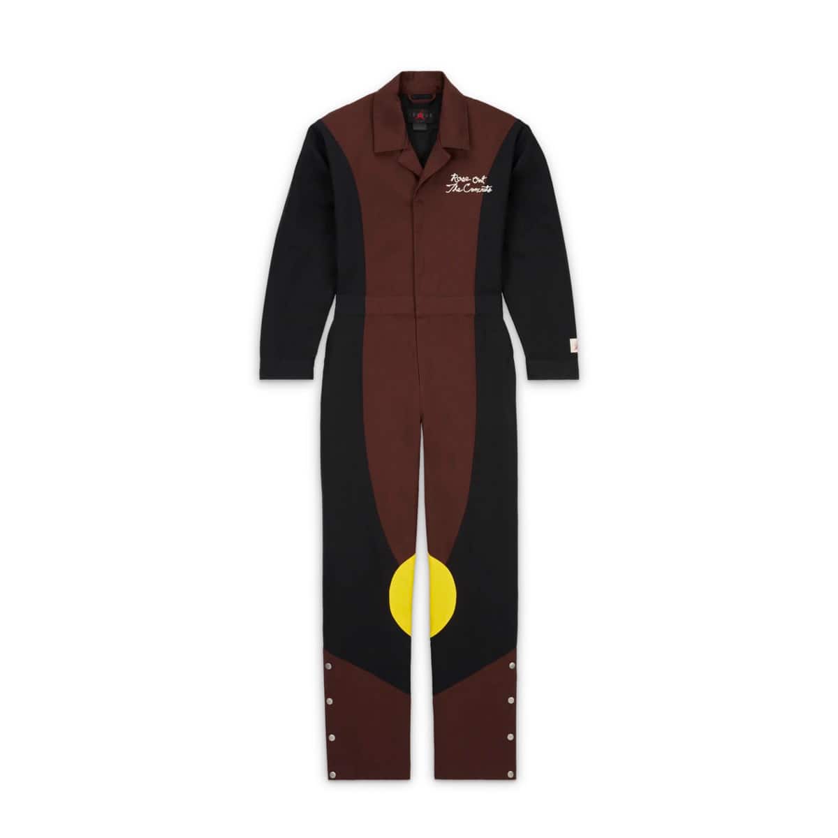 JORDAN BRAND W J SP TT JUMPSUIT EARTH/BLACK/SPEED YELLOW/SAIL 23SU