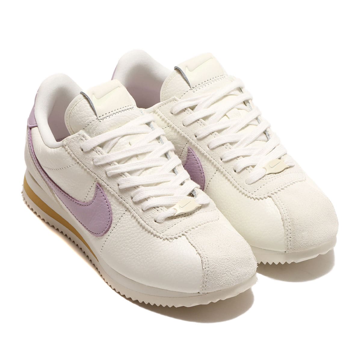 NIKE W CORTEZ SE SAIL/ICED LILAC-SAIL-CLUB GOLD 23SU-I（ナイキ