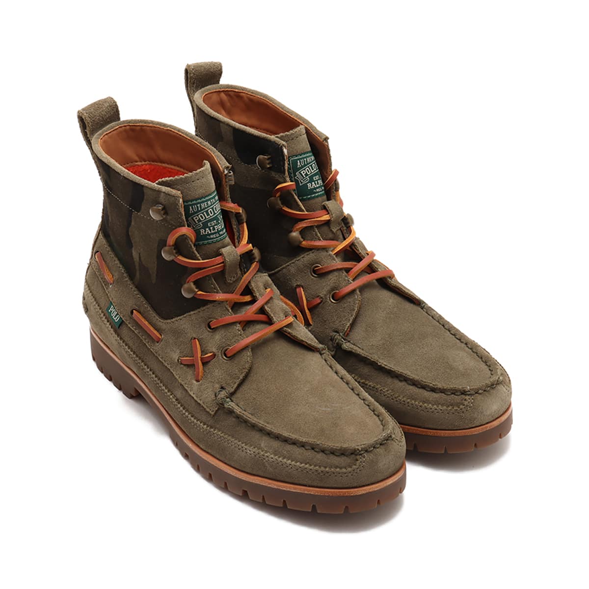 POLO RALPH LAUREN RANGER MID-BOOTS OLIVE/CAMO （ポロ ラルフ