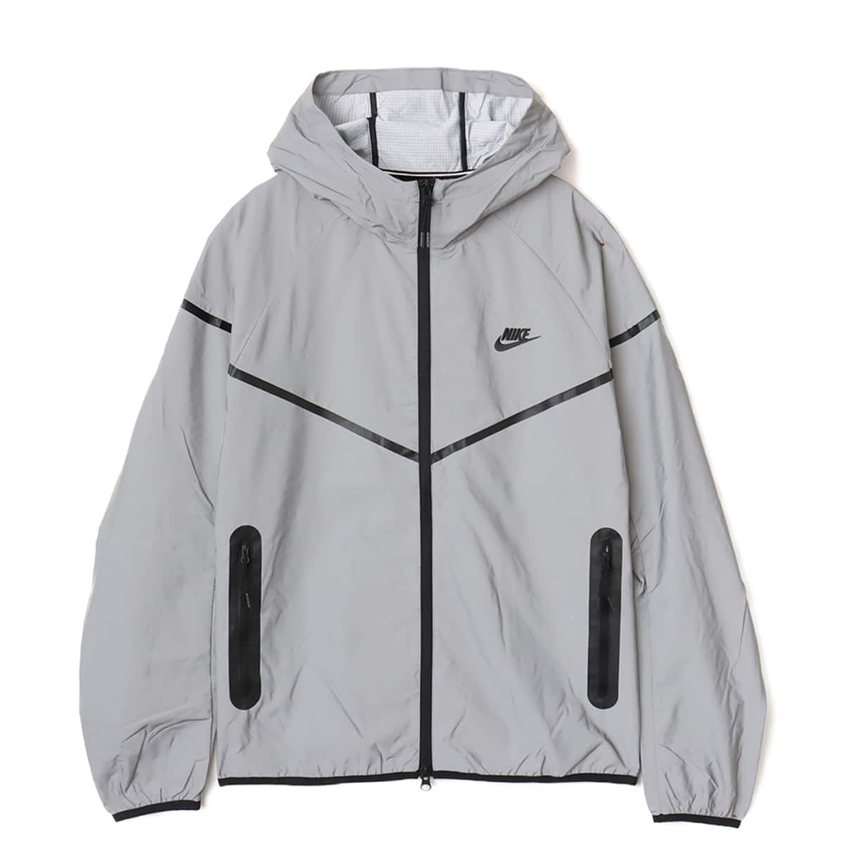 NIKE AS M NK TCH SSNL WVN JACKET REFLECT SILVER/BLACK （ナイキ AS