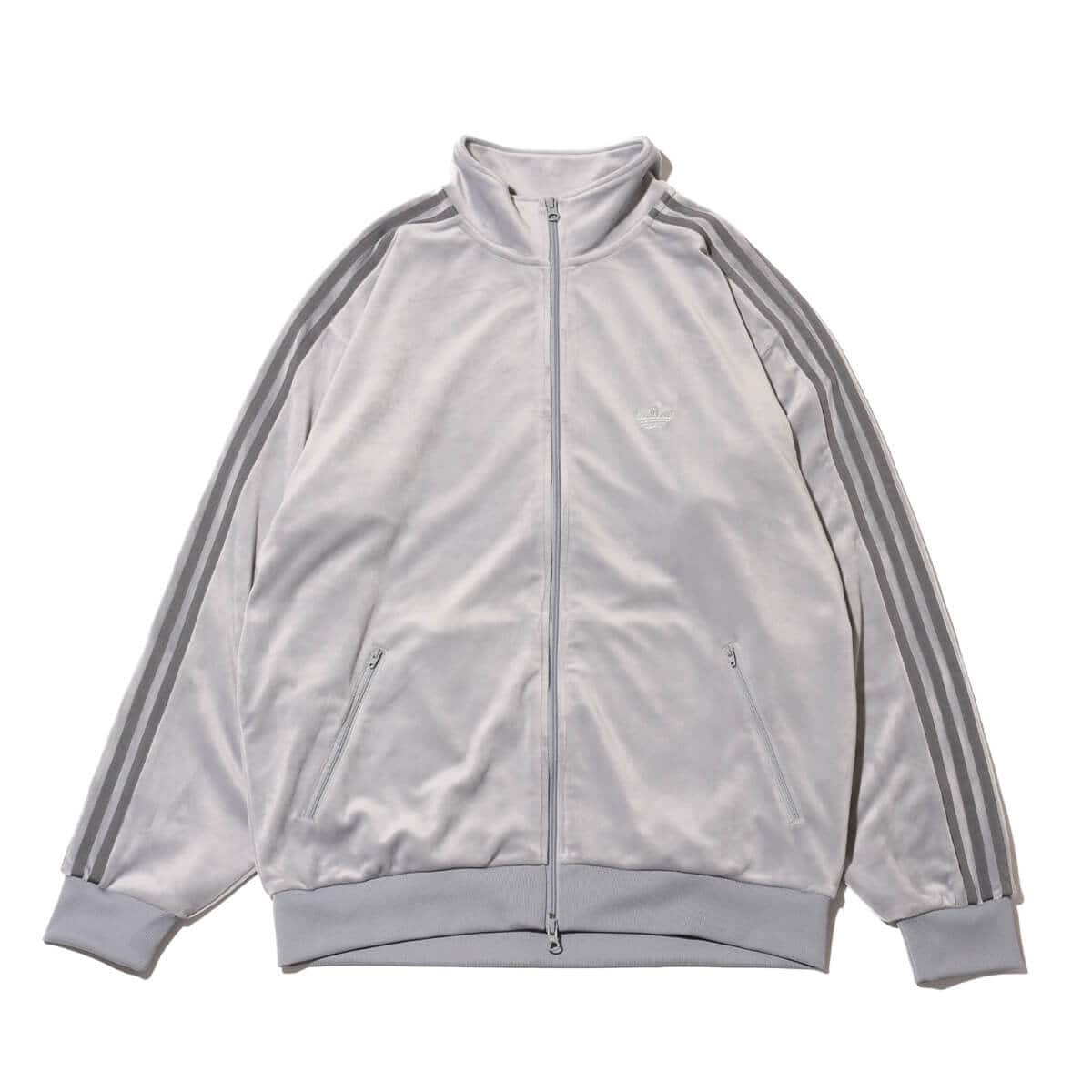 adidas CLASSIC VELOUR TRACKTOP LIGHT ONYX （アディダス クラシック