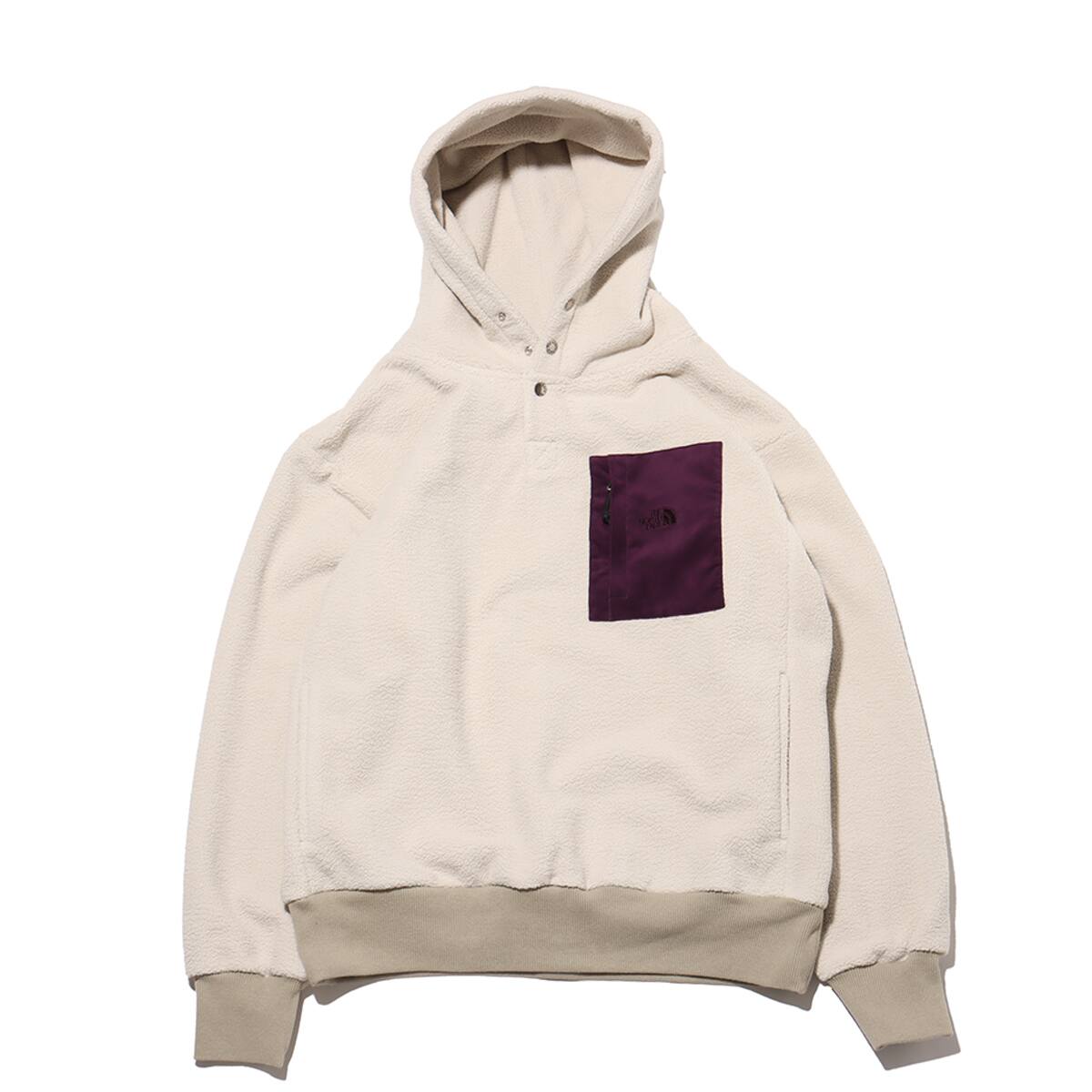 THE NORTH FACE PURPLE LABEL Boa Fleece Field Hoodie Stone （ザ