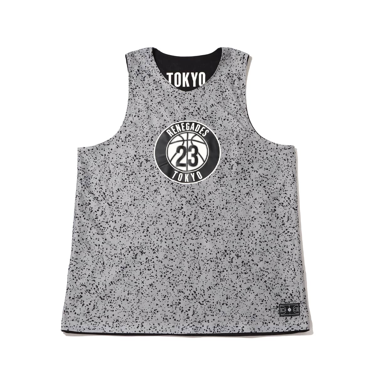 TOKYO 23 RENEGADES REVERSIBLE MESH TANK SPLATTER / BLACK 22FW-I
