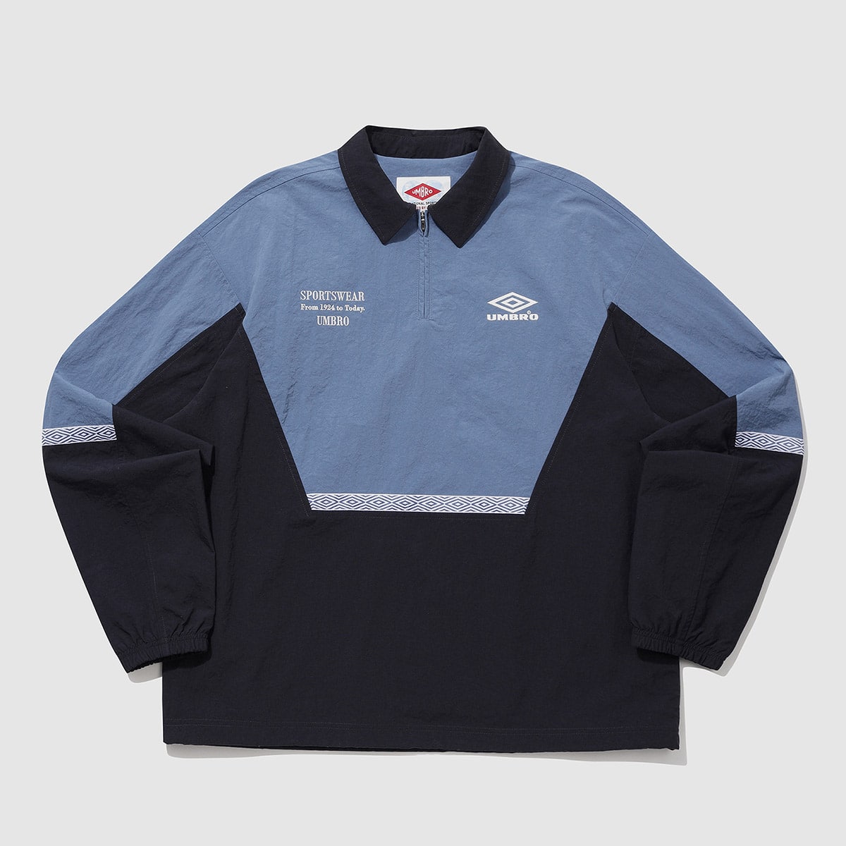 UMBRO HBL OG Drill Top ダークネイビー（アンブロ ドリル トップ