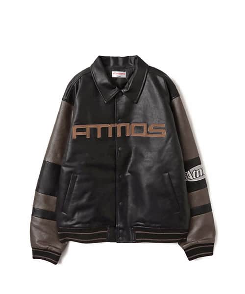 atmos x HONDA Synthesis Leather Jacket BLACK（アトモス ホンダ