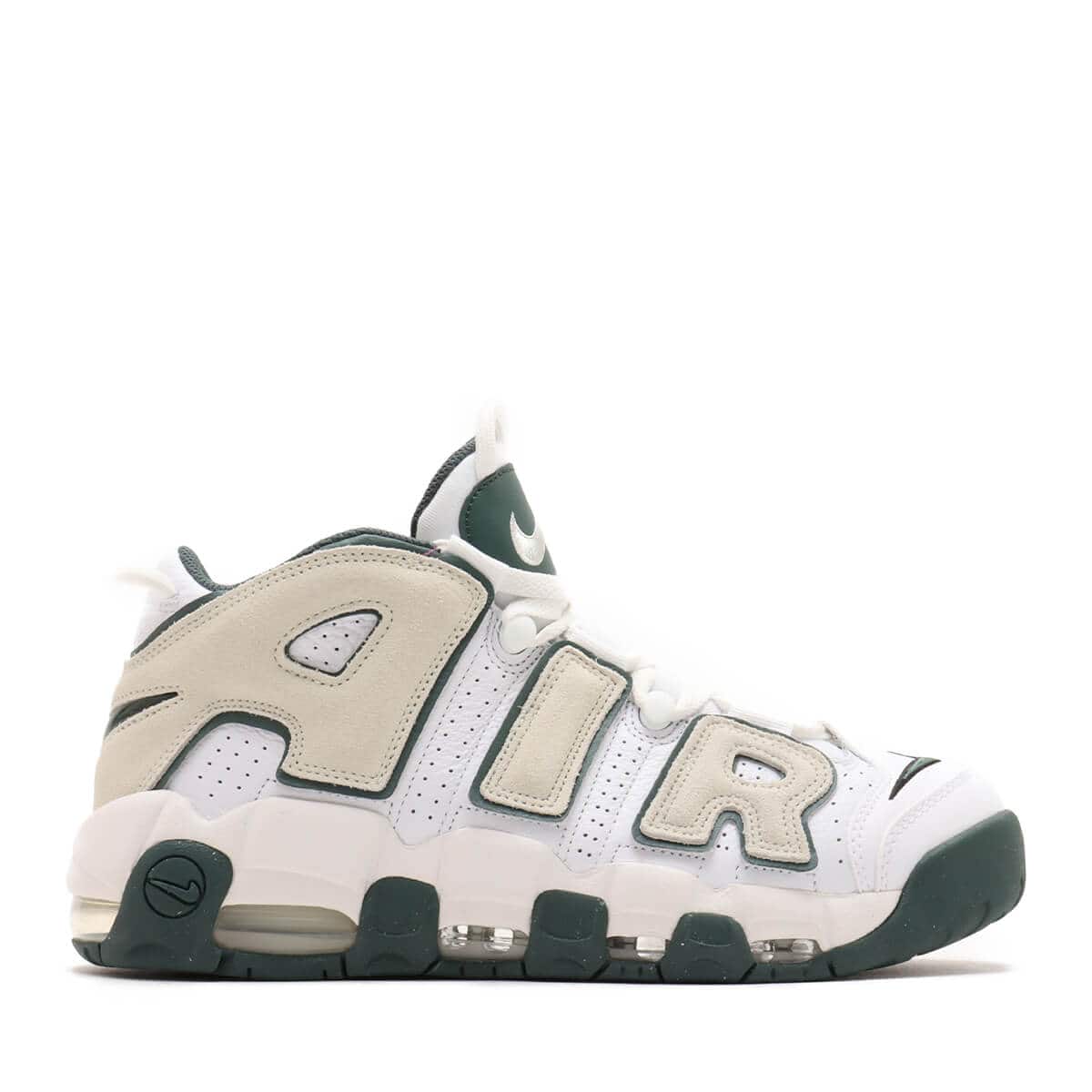 NIKE AIR MORE UPTEMPO '96 WHITE/SEA GLASS-VINTAGE GREEN（ナイキ