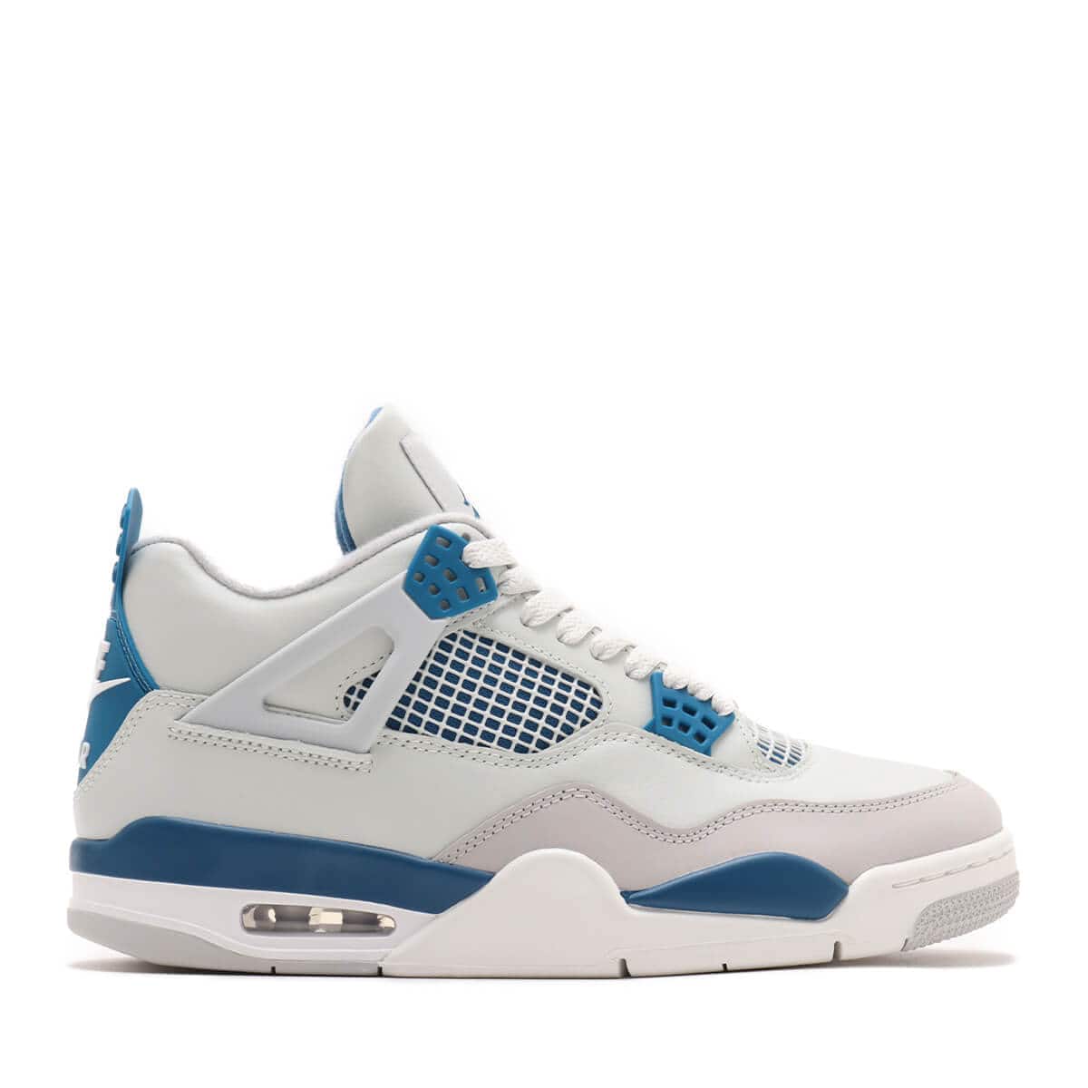 JORDAN BRAND AIR JORDAN 4 RETRO OFF WHITE/MILITARY BLUE-NEUTRAL
