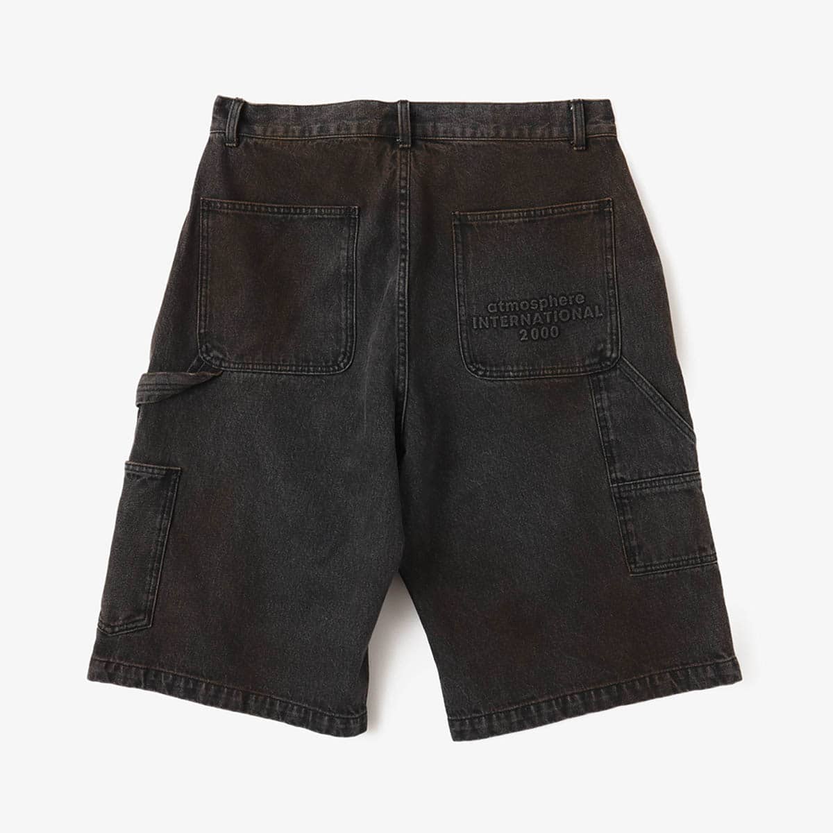 atmos Double Knee Half Pants BLACK（アトモス ダブル ニー ハーフ