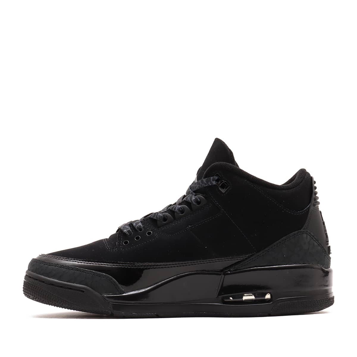 JORDAN BRAND AIR JORDAN 3 RETRO BLACK/DARK CHARCOAL-WHITE