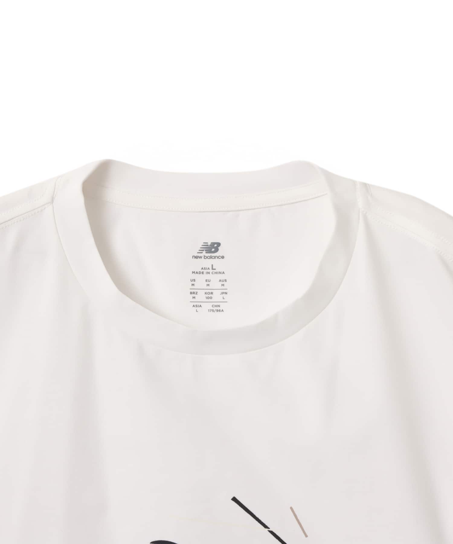 New Balance x GCP Run Graphic T-Shirt WHITE（ニューバランス