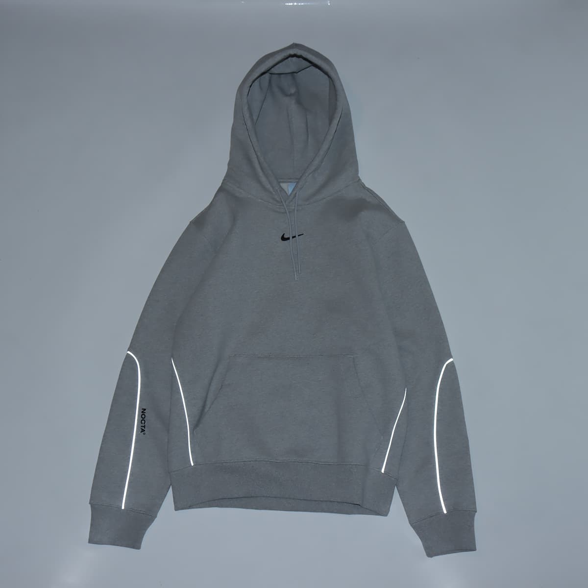 NIKE M NRG NOCTA HOODIE ESS GREY HEATHER/BLACK 21SU-S（ナイキ NRG