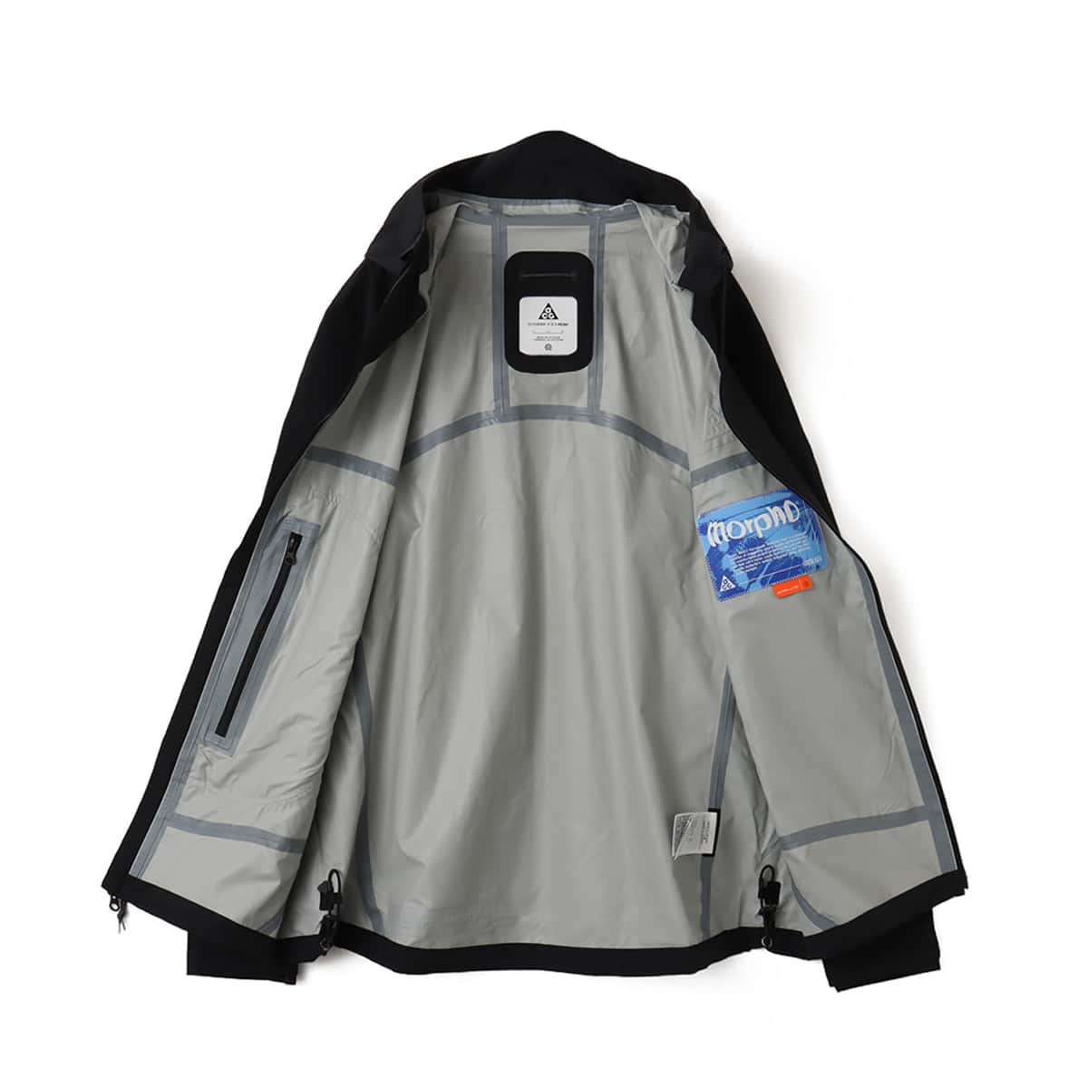 NIKE AS M ACG SFADV MORPHO RAIN JKT BLACK/BLACK/SUMMIT WHITE