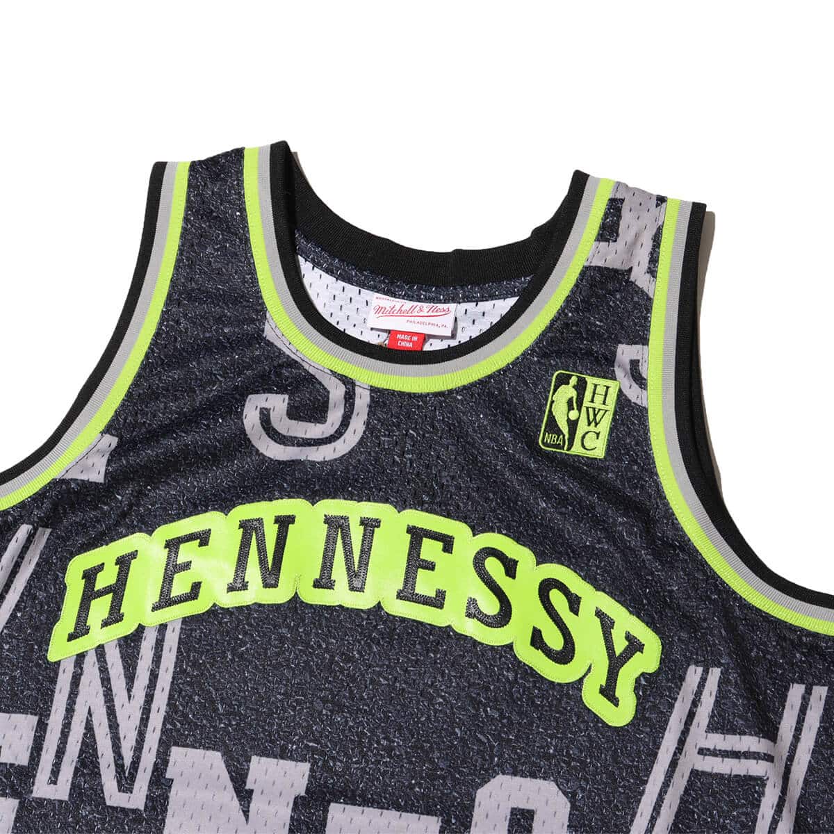 Mitchell & Ness NBA HENNESSY NEON CONCRETE SWINGMAN JERSEY COLLAB