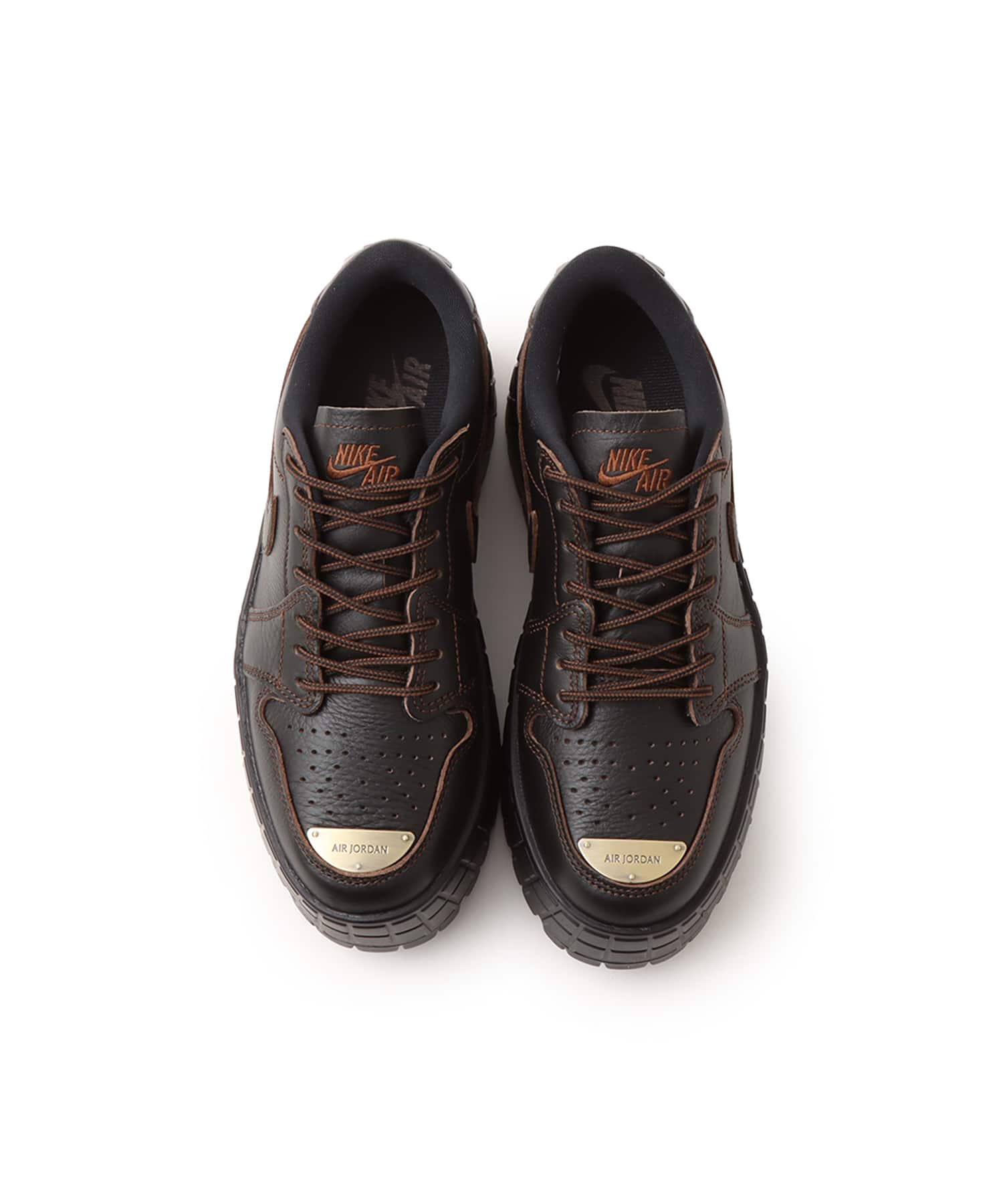 JORDAN BRAND W AIR JORDAN 1 BROOKLYN LOW BLACK/CACAO WOW-BLACK