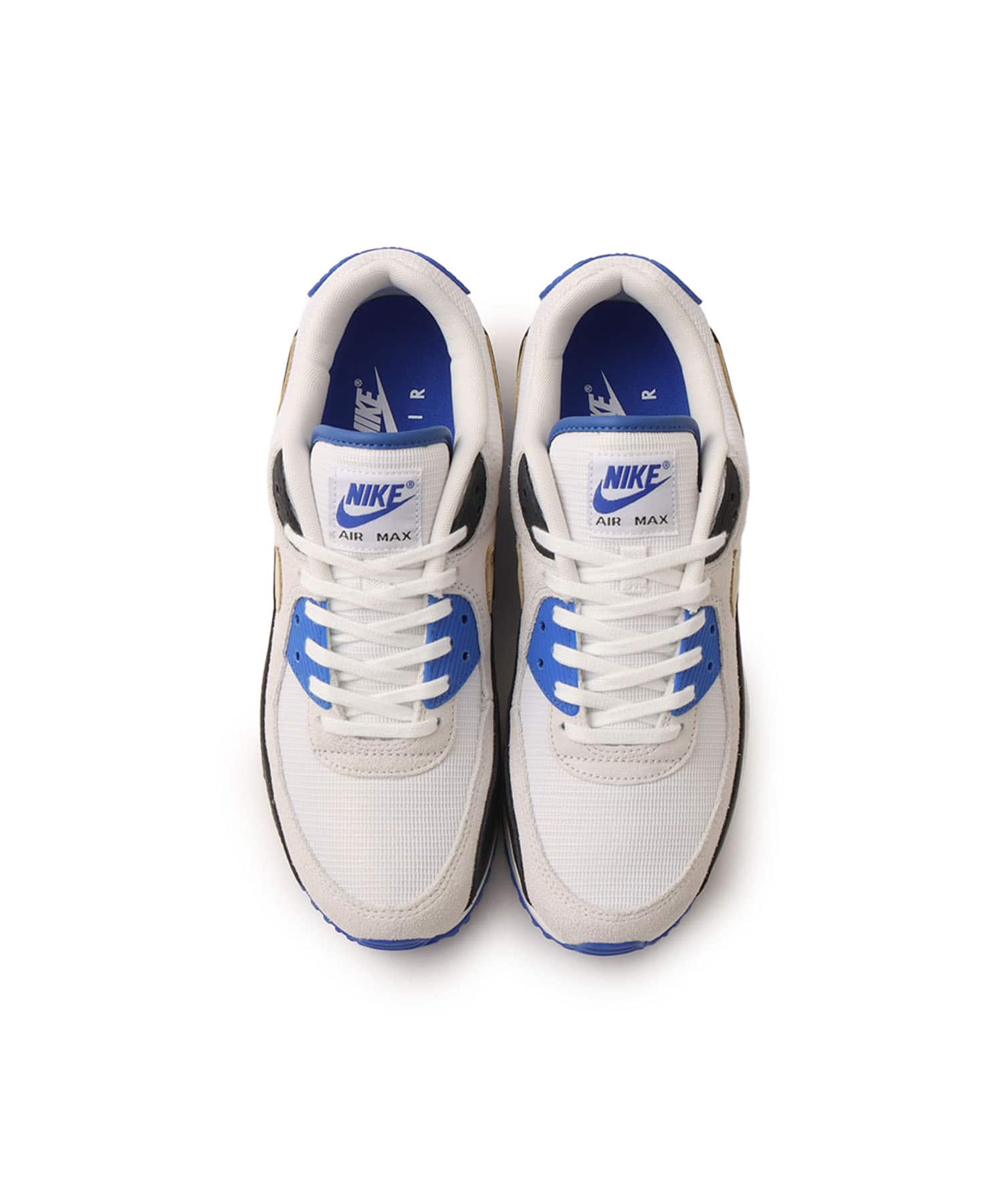 NIKE AIR MAX 90 PRM WHITE/KHAKI-RACER BLUE-BLACK （ナイキ エア