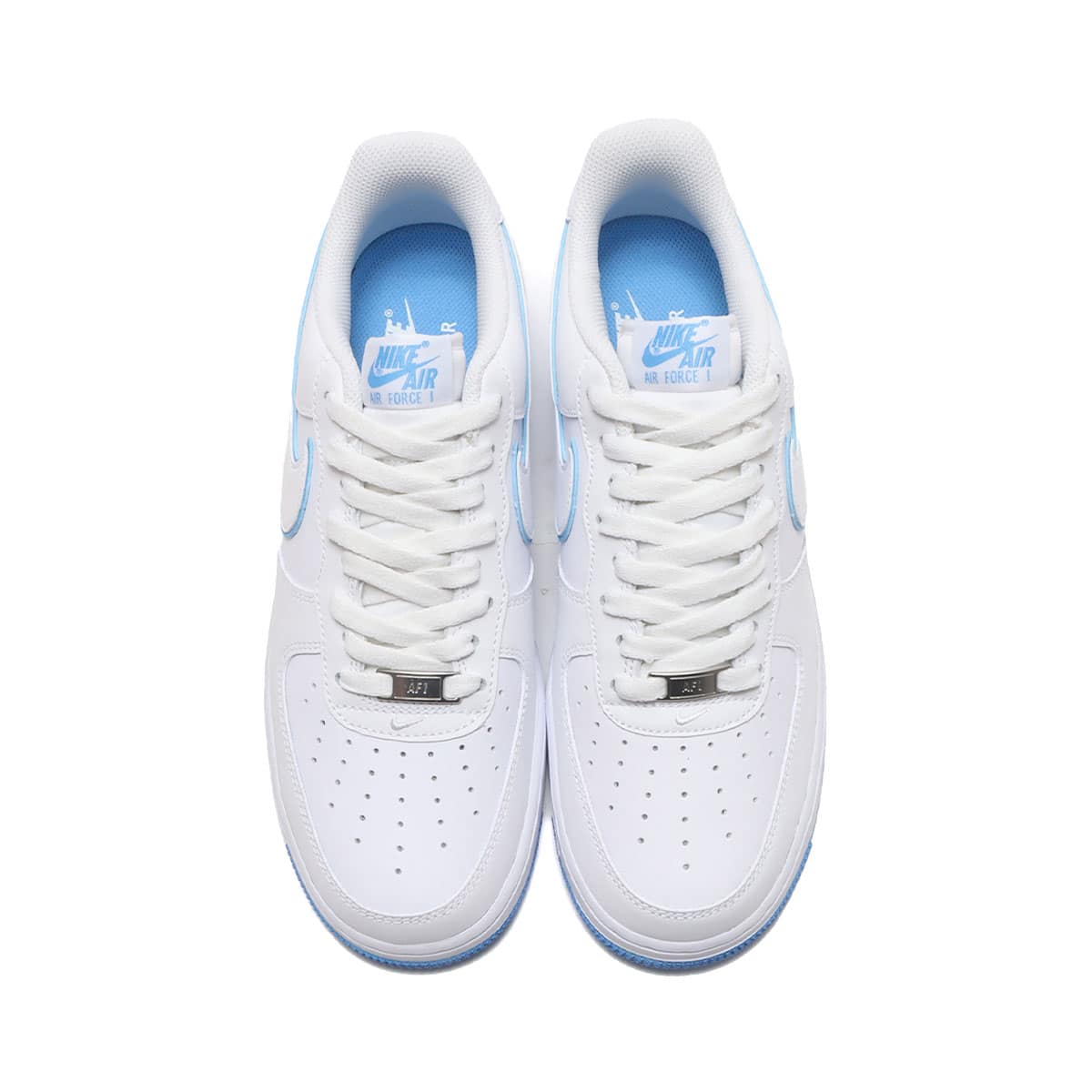 NIKE AIR FORCE 1 '07 WHITE/UNIVERSITY BLUE-WHITE 23FA-I（ナイキ