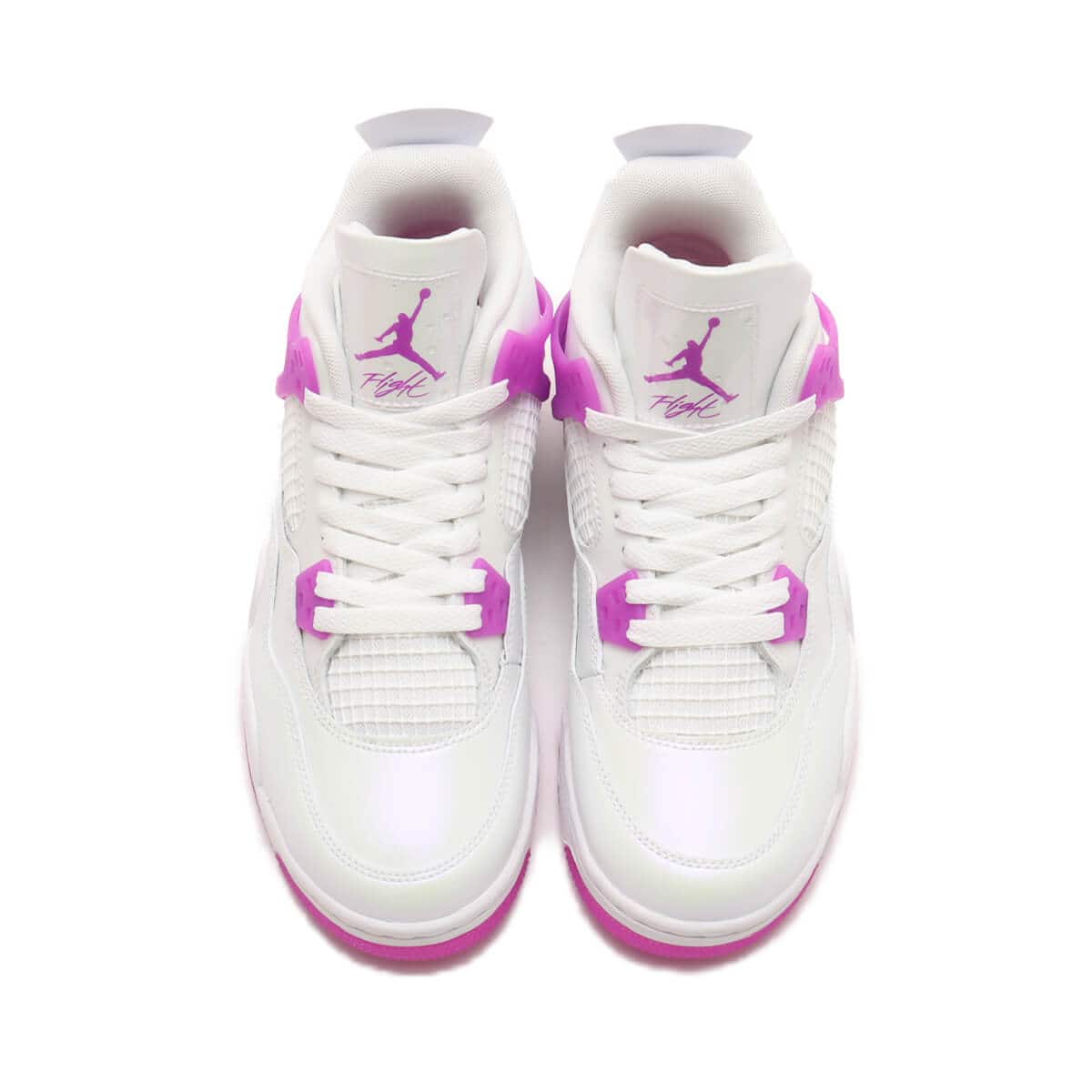 JORDAN BRAND AIR JORDAN 4 RETRO (GS) WHITE/HYPER VIOLET