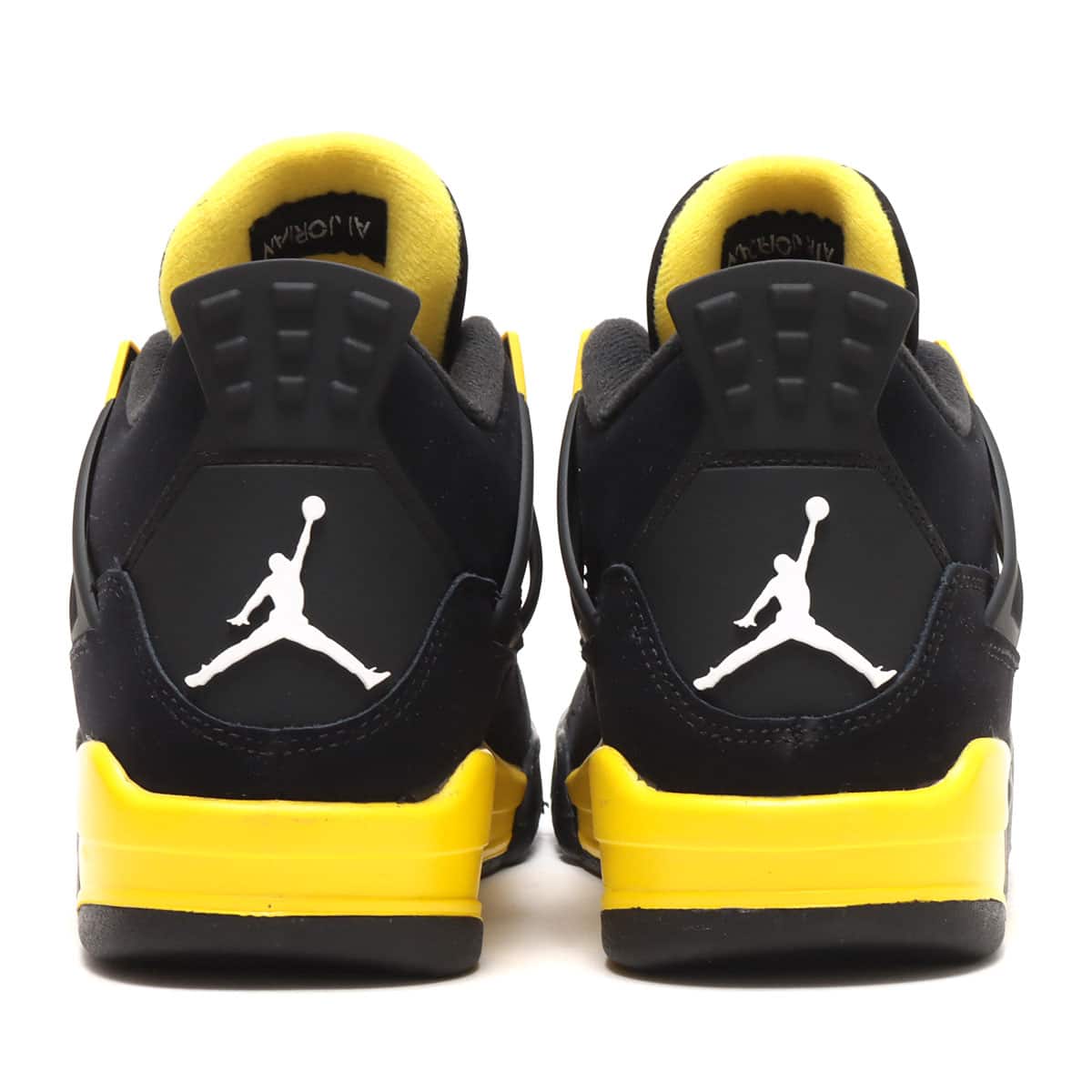 JORDAN BRAND AIR JORDAN 4 RETRO GS BLACK/WHITE-TOUR YELLOW 23SU-I