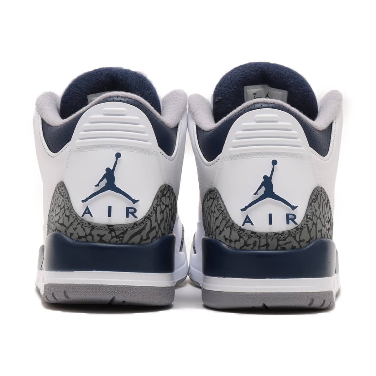 JORDAN BRAND AIR JORDAN 3 RETRO WHITE/MIDNIGHT NAVY-CEMENT GREY