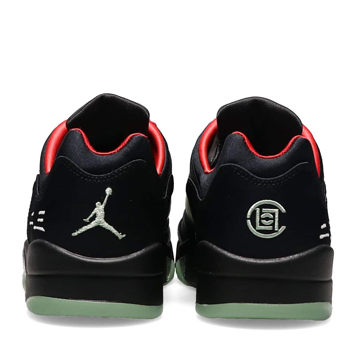 JORDAN BRAND AIR JORDAN 5 RETRO LOW SP BLACK/CLASSIC JADE-FIRE RED