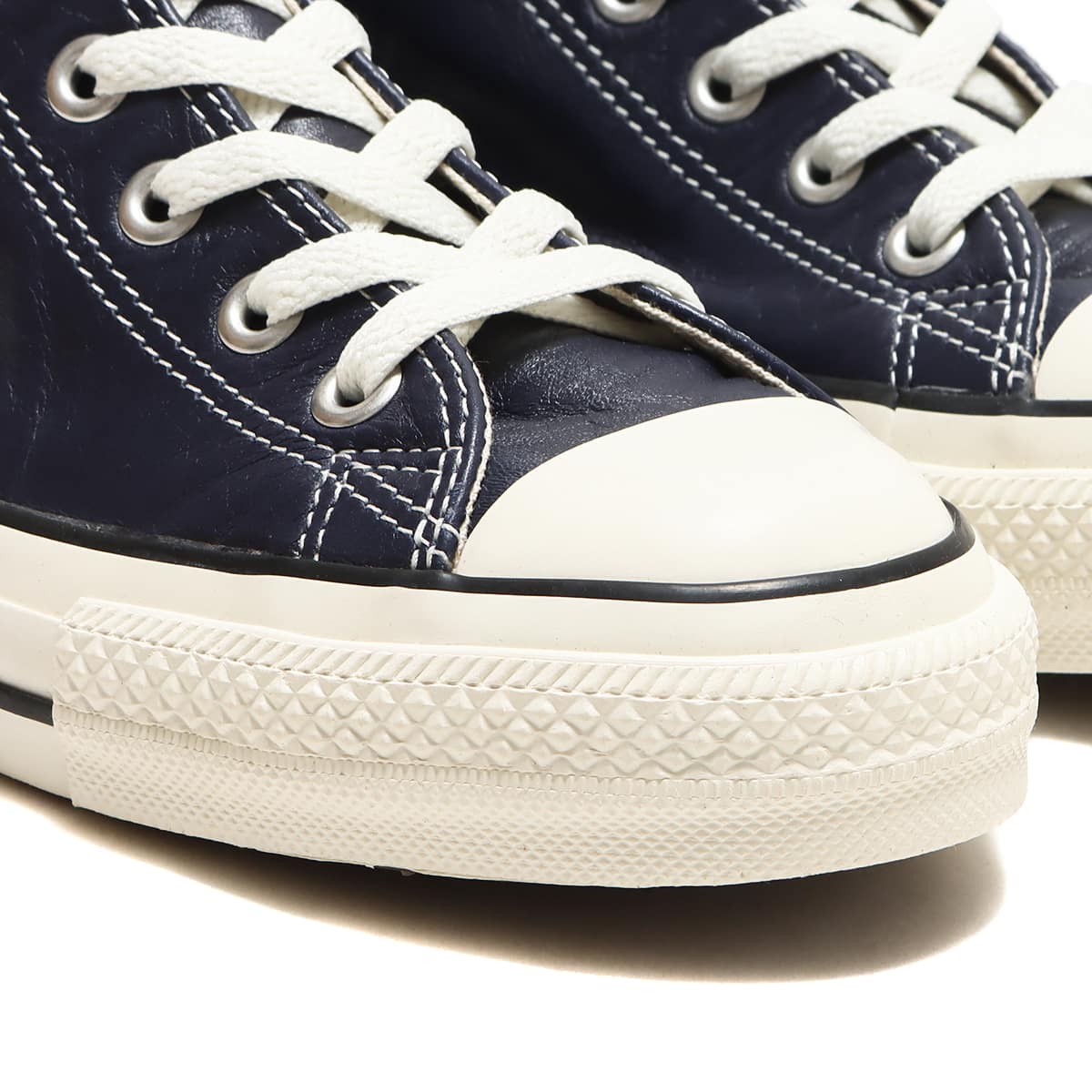 CONVERSE AS R OLIVE GREEN LEATHER HI DEEP SEA（コンバース
