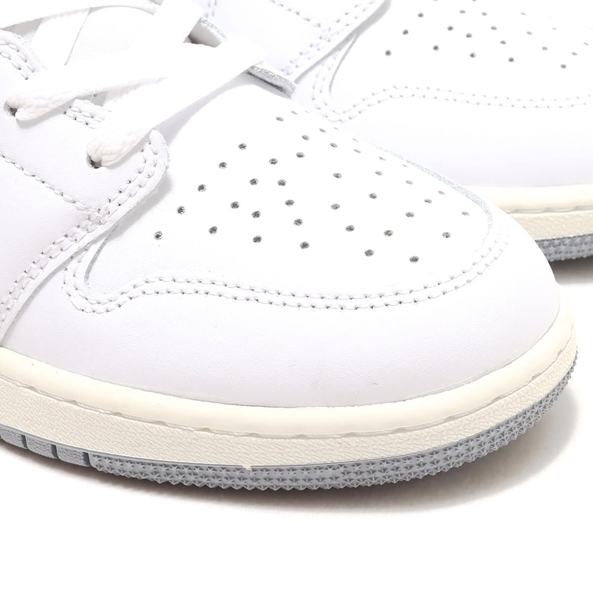 JORDAN BRAND AIR JORDAN 1 MID GS WHITE/STEALTH 22FA-I（ジョーダン