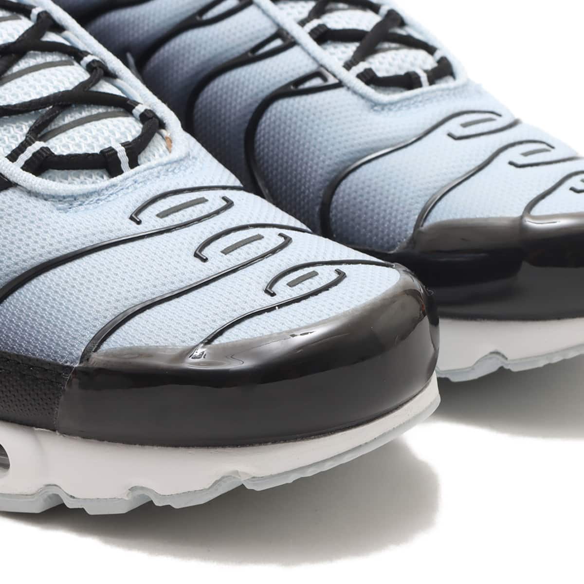 NIKE AIR MAX PLUS BLACK/RUGGED ORANGE-BLUE TINT-IRON GREY（ナイキ