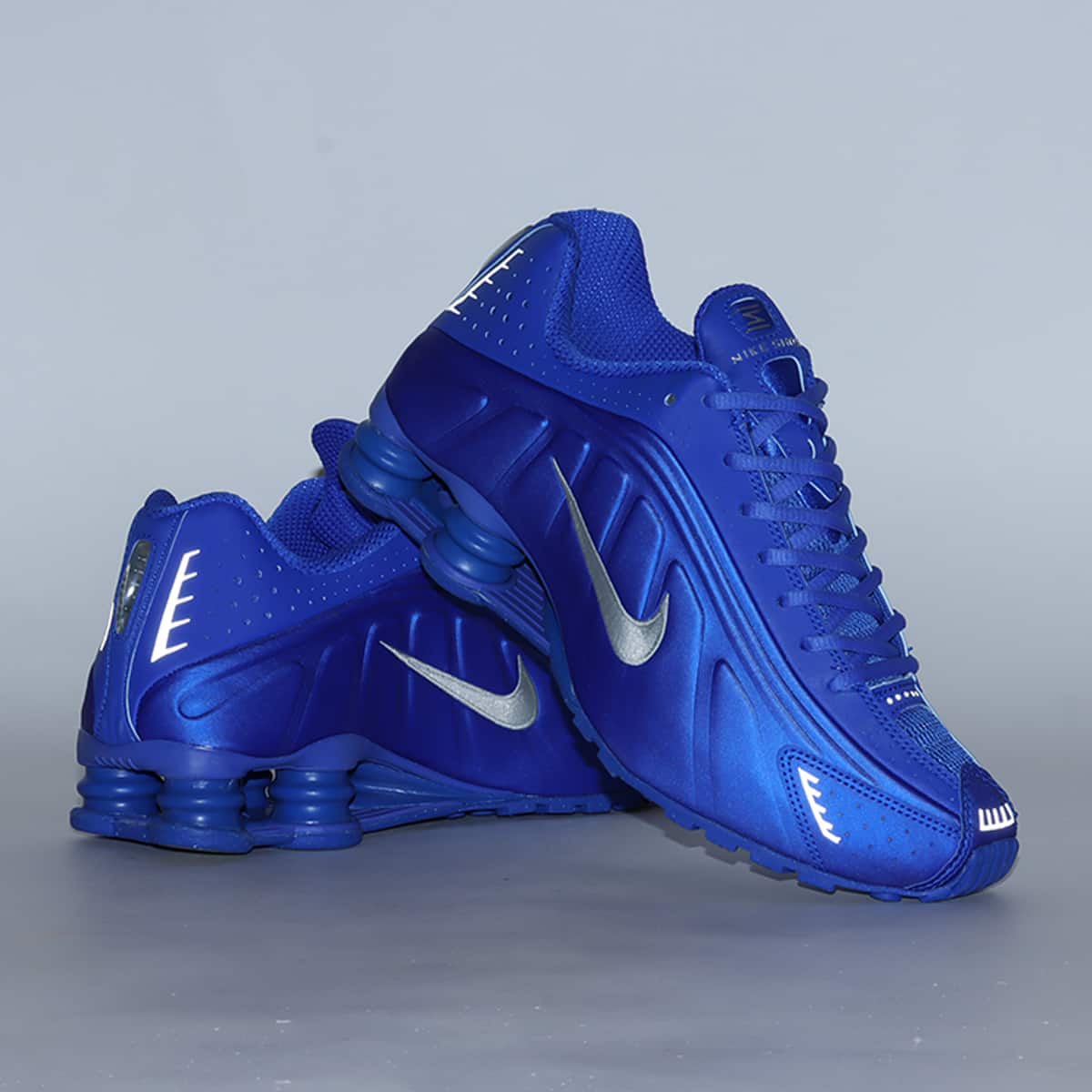NIKE W SHOX R4 RACER BLUE/METALLIC SILVER （ナイキ ウィメンズ