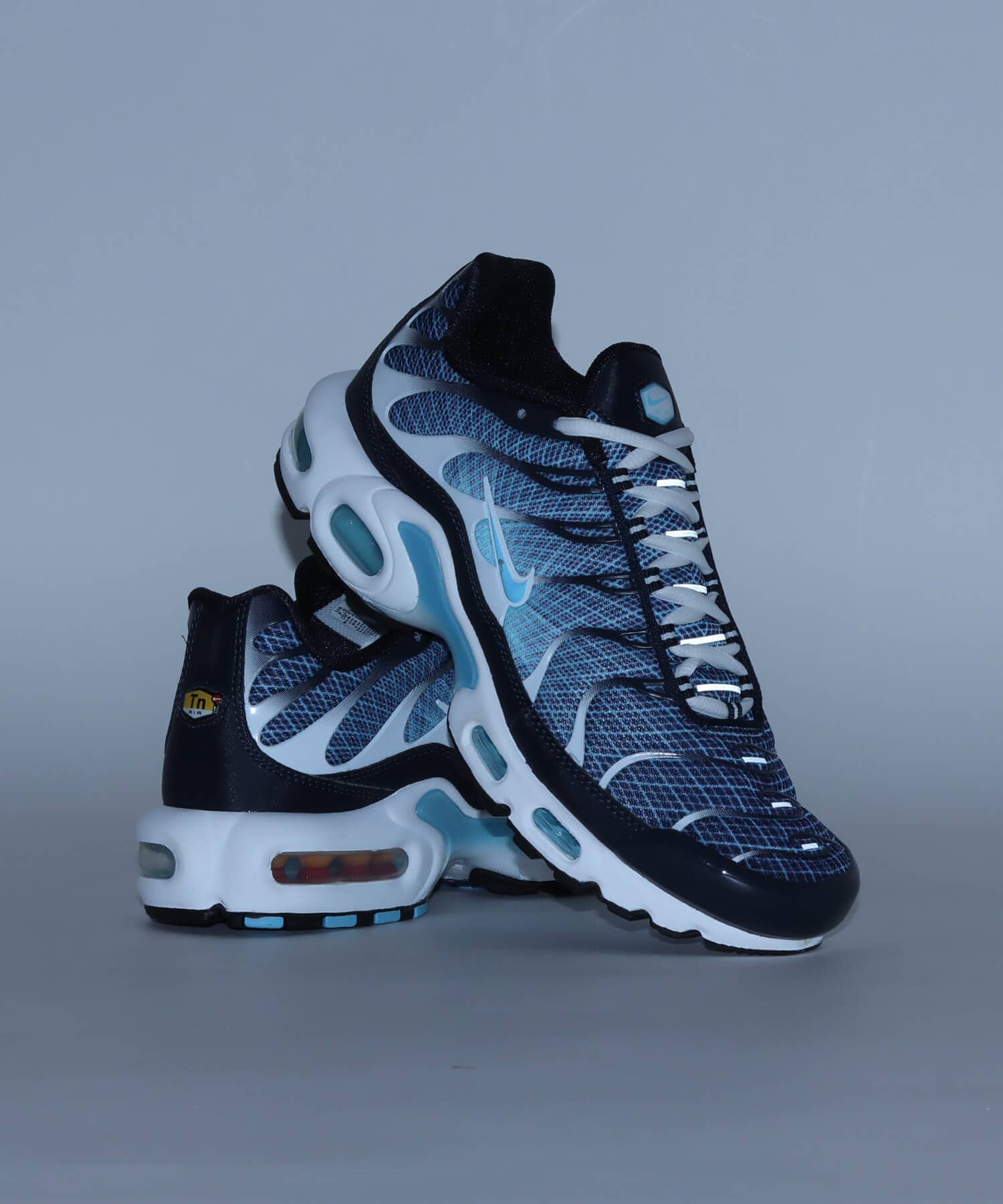 NIKE AIR MAX PLUS DARK OBSIDIAN/BLUE CHILL-WHITE-BLACK（ナイキ